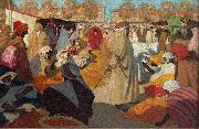 Henri Evenepoel Orange Market at Blidah painting